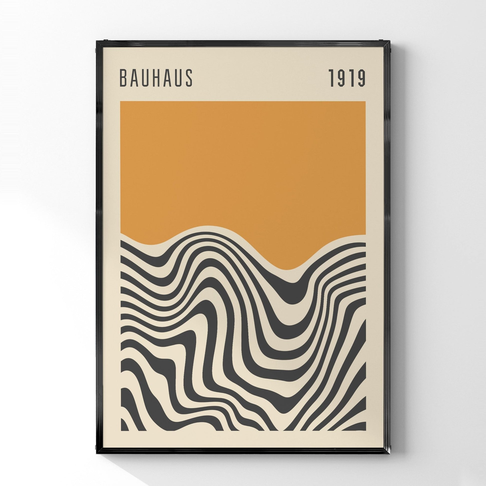 バウハウス1919デザインポスター - Ink Jp