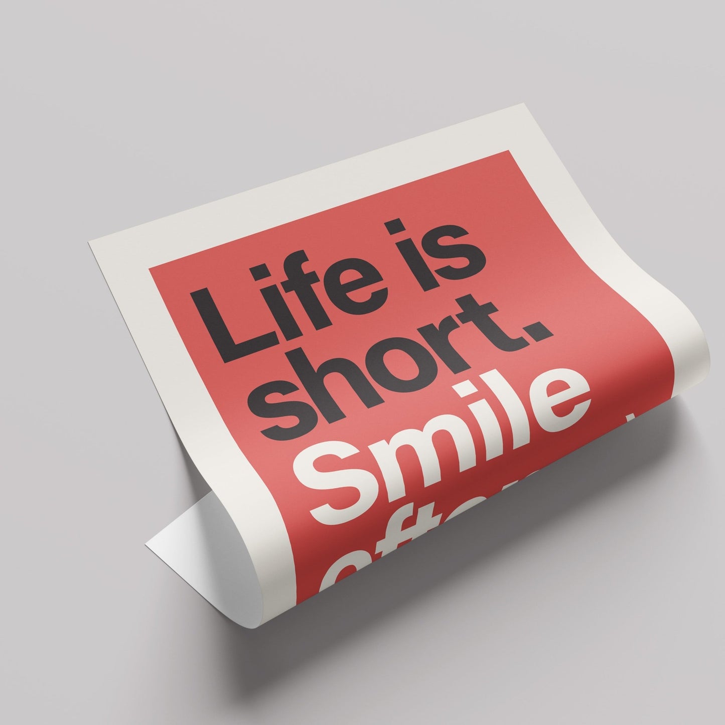 パワーライン コレクション 638「Life is short. Smile often :)」 - Ink Jp