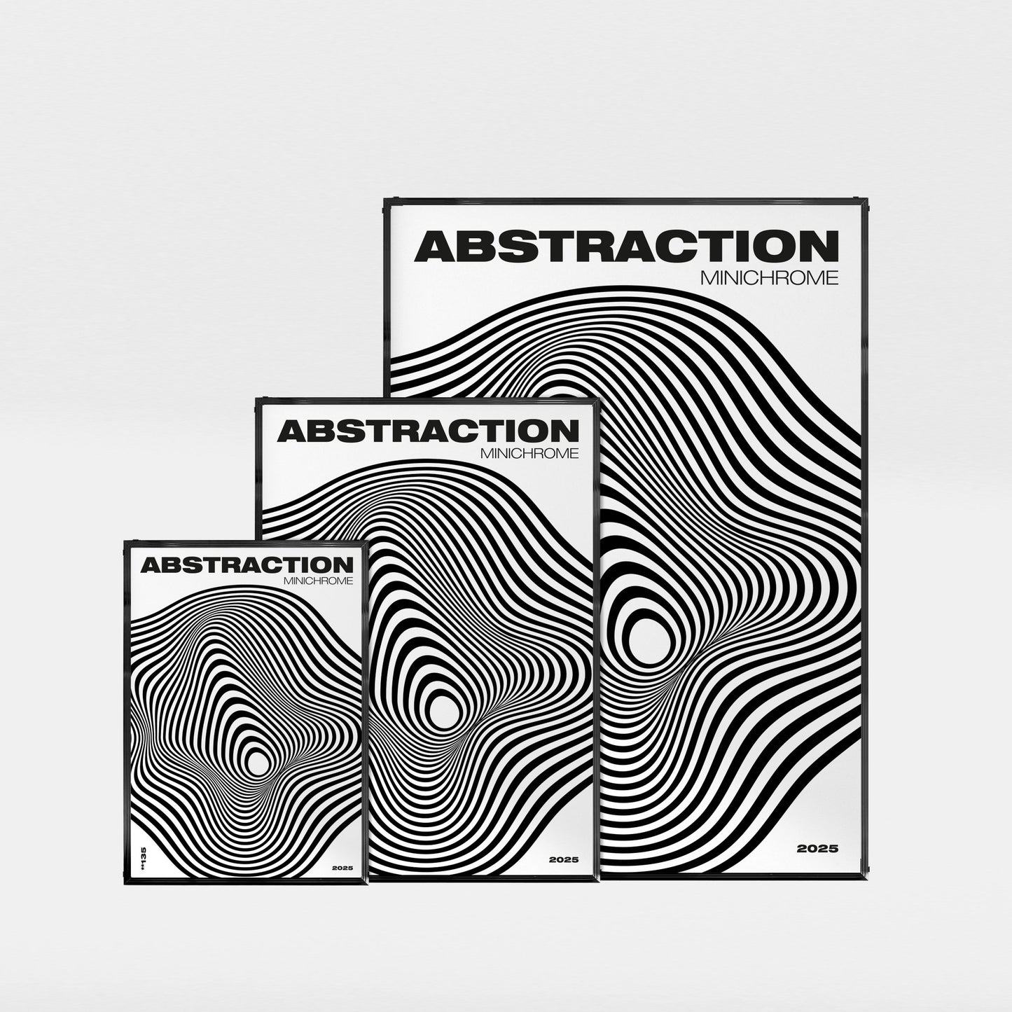 「ABSTRACTION」アブストラクトポスター - Ink Jp