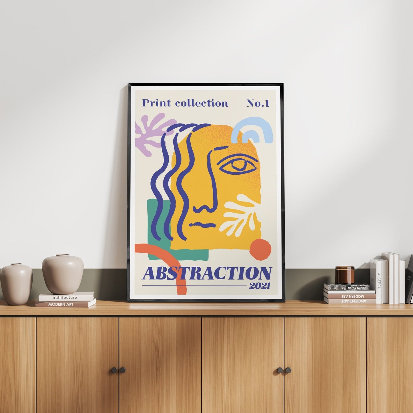 アブストラクトポスター 「Abstraction N1」 - Ink Jp