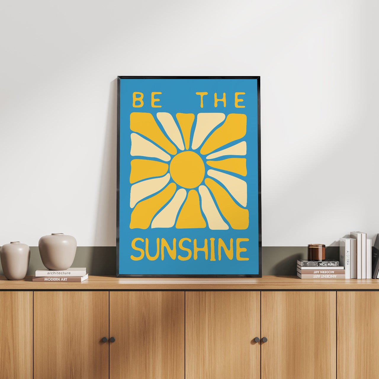 レトロポスター「Be the sanshine」 - Ink Jp
