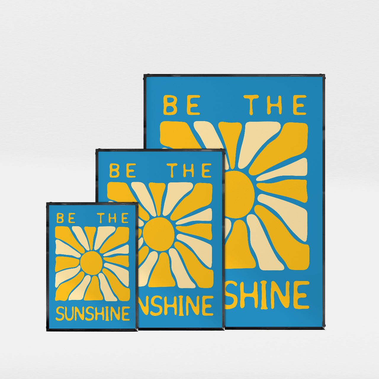 レトロポスター「Be the sanshine」 - Ink Jp
