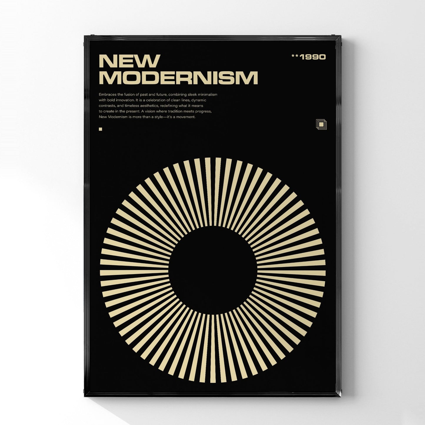 「NEW MODERNISM」ニュー・モダニズムポスター - Ink Jp