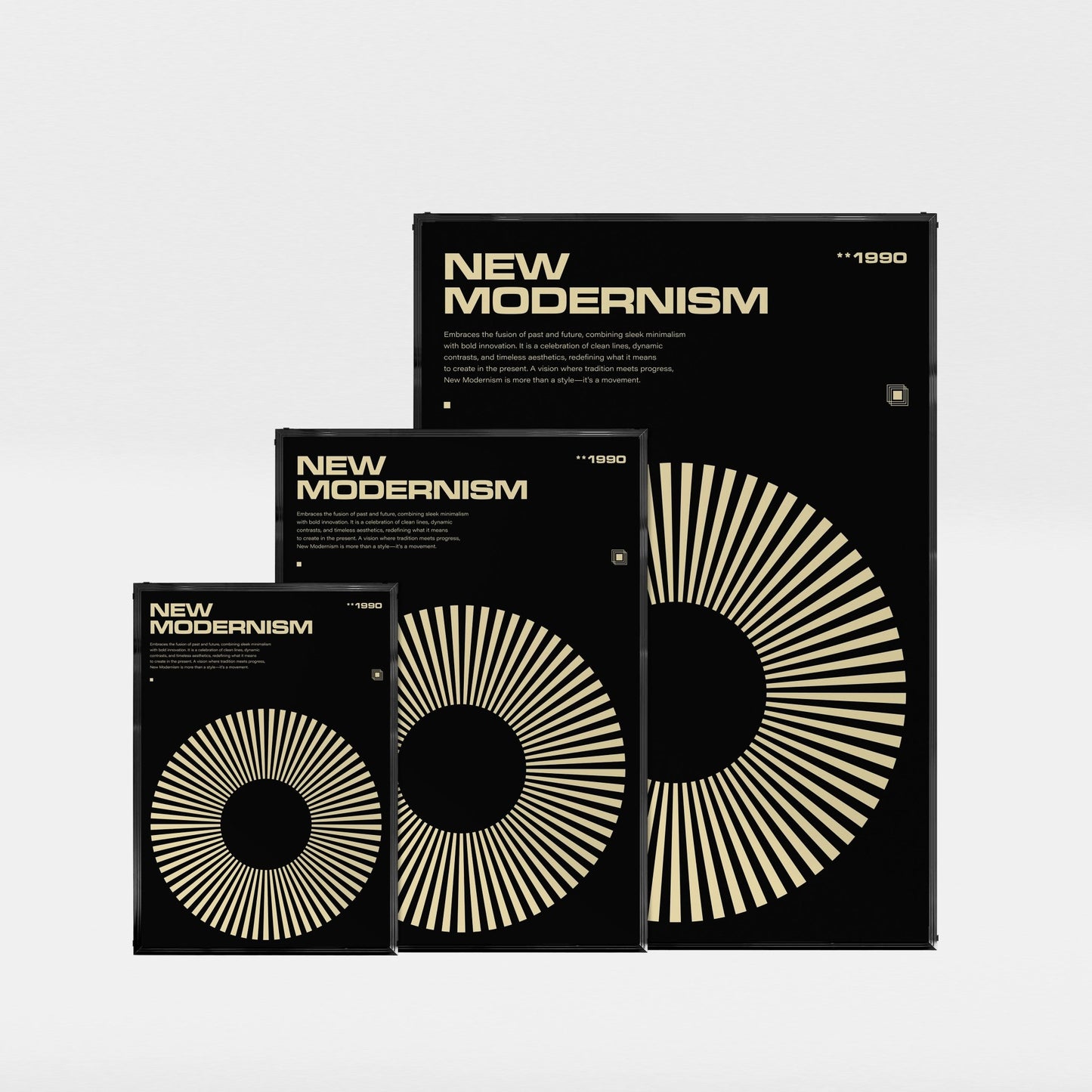 「NEW MODERNISM」ニュー・モダニズムポスター - Ink Jp