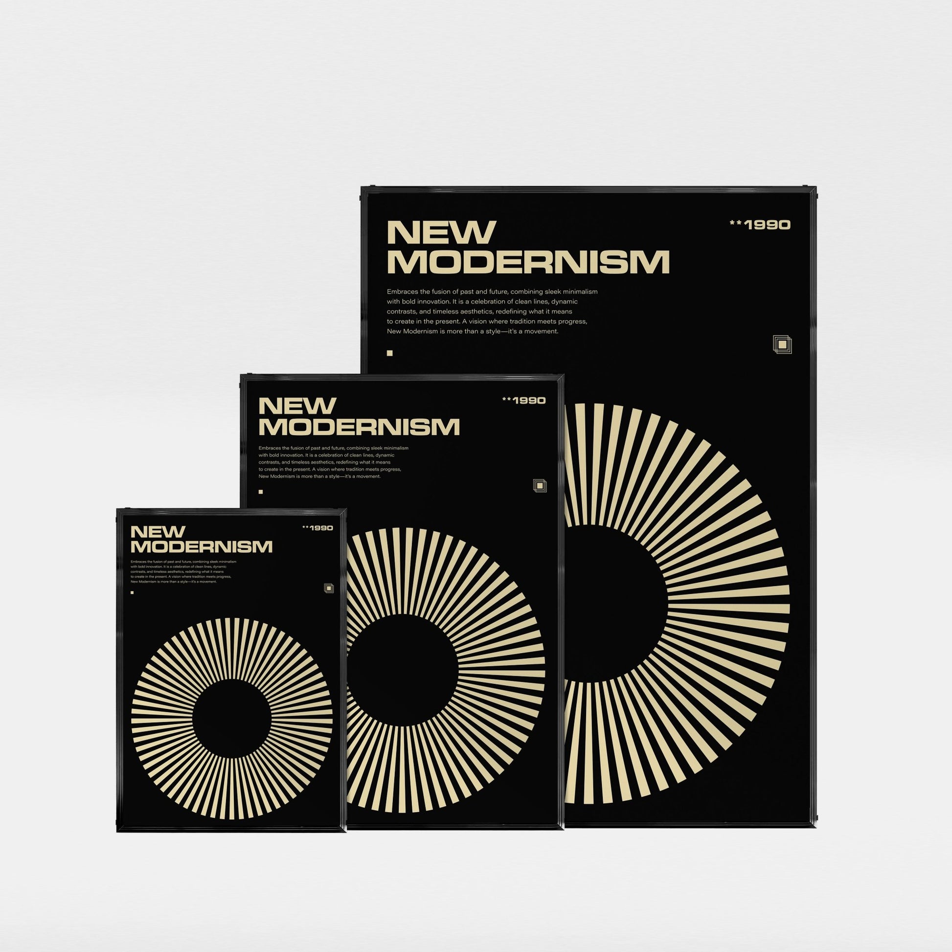 「NEW MODERNISM」ニュー・モダニズムポスター - Ink Jp