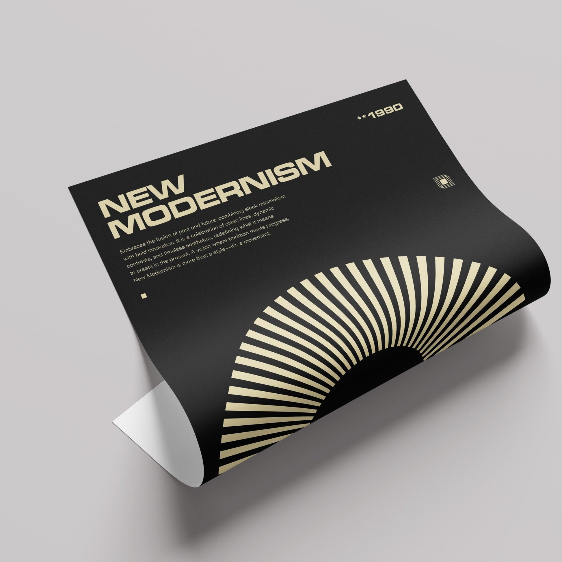 「NEW MODERNISM」ニュー・モダニズムポスター - Ink Jp
