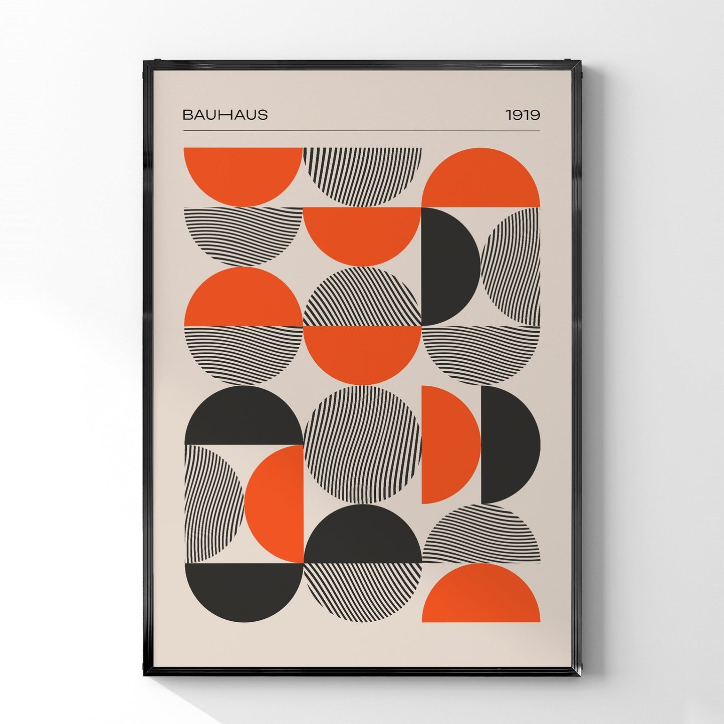 バウハウス1919デザインポスター - Ink Jp