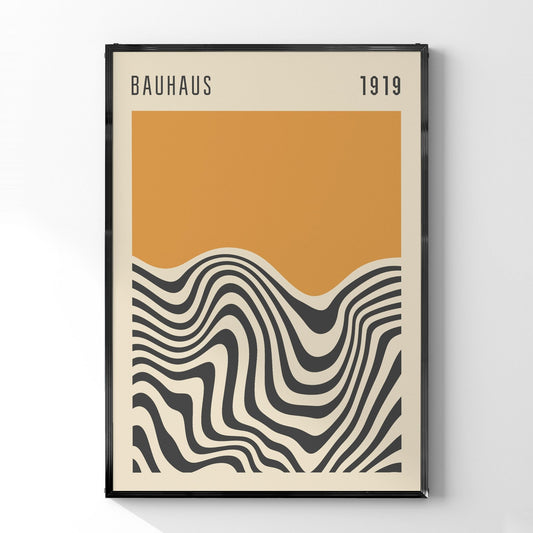 バウハウス1919デザインポスター - Ink Jp