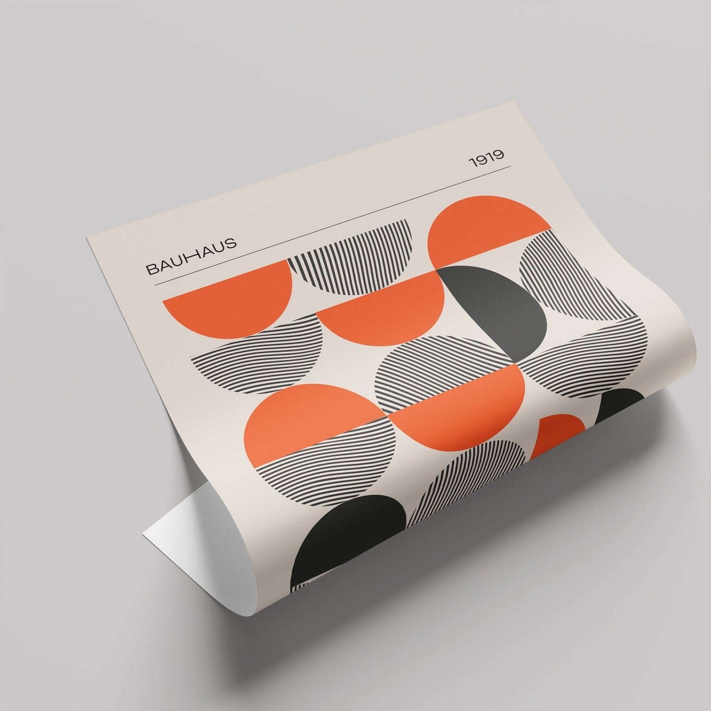 バウハウス1919デザインポスター - Ink Jp