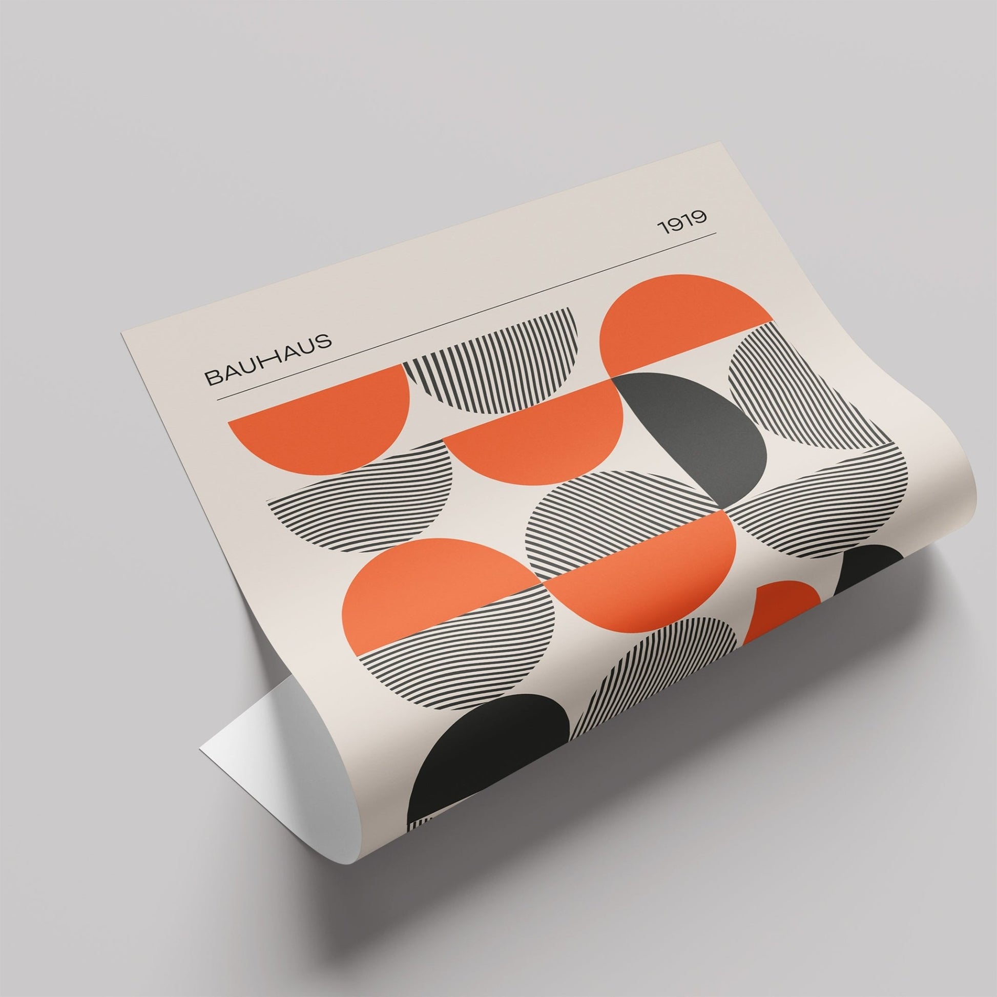 バウハウス1919デザインポスター - Ink Jp