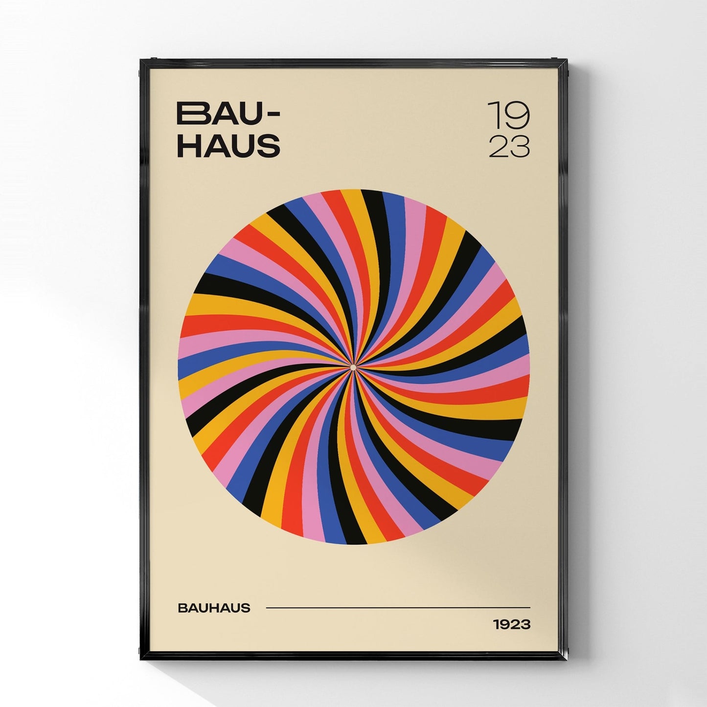 バウハウス1923デザインポスター - Ink Jp