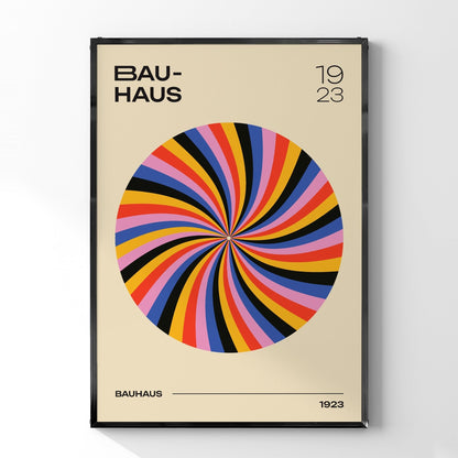 バウハウス1923デザインポスター - Ink Jp