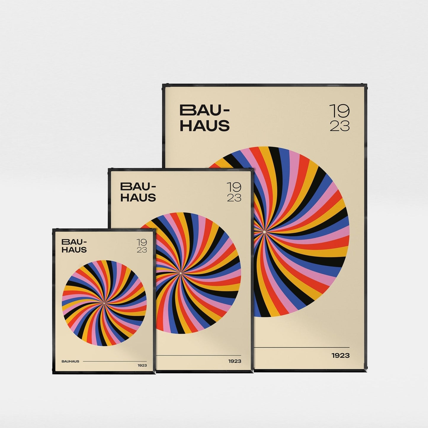 バウハウス1923デザインポスター - Ink Jp