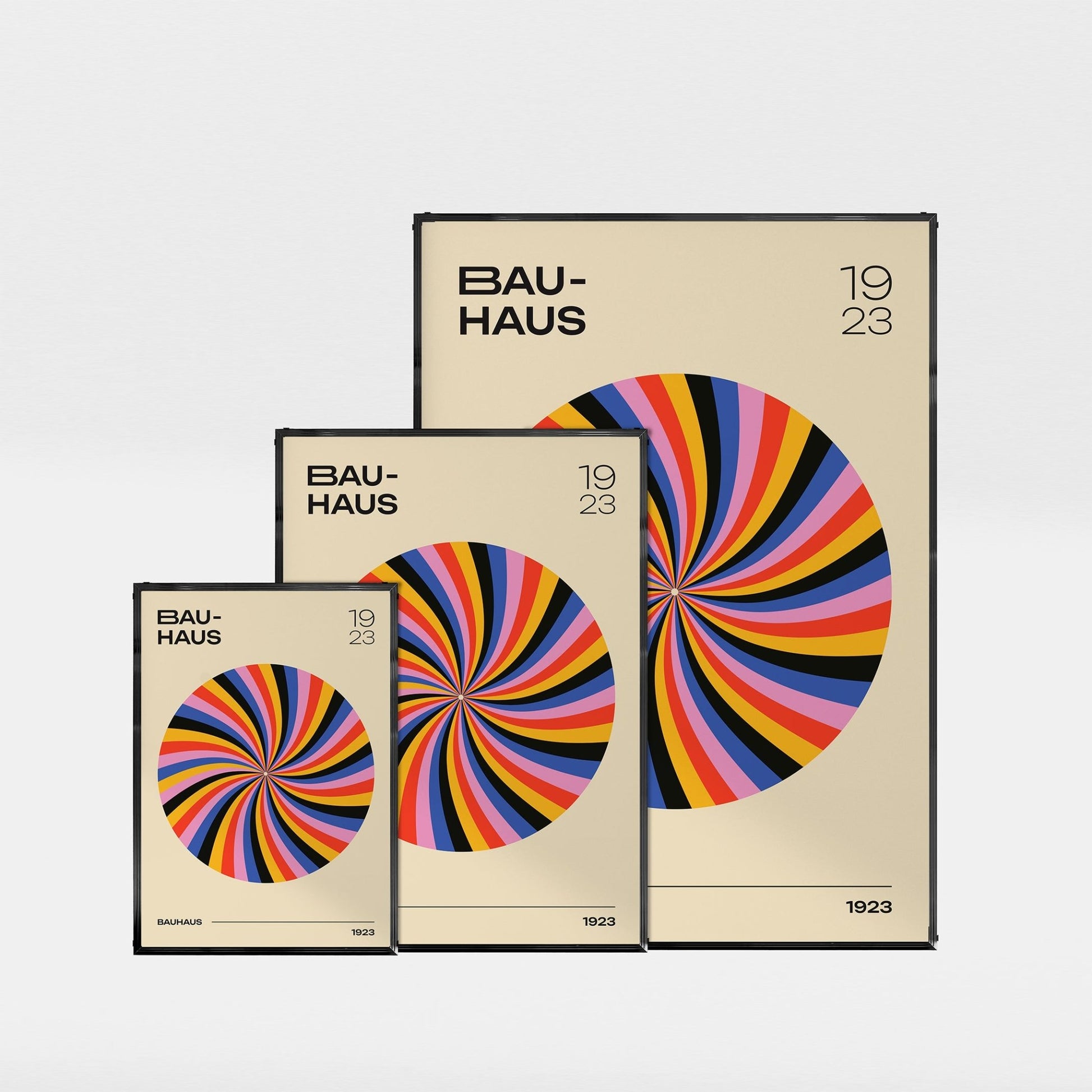 バウハウス1923デザインポスター - Ink Jp