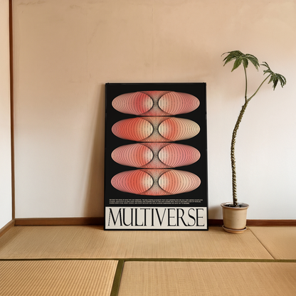 「MULTIVERSE」サイエンスアートポスター