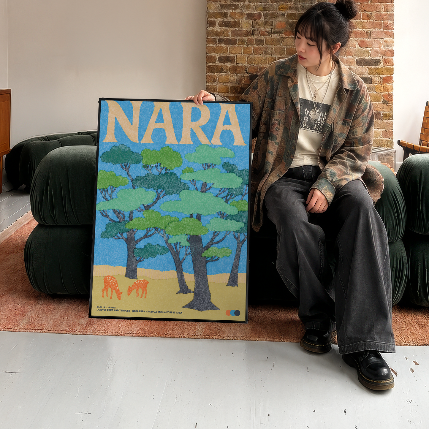 「NARA」ヴィンテージトラベルポスター