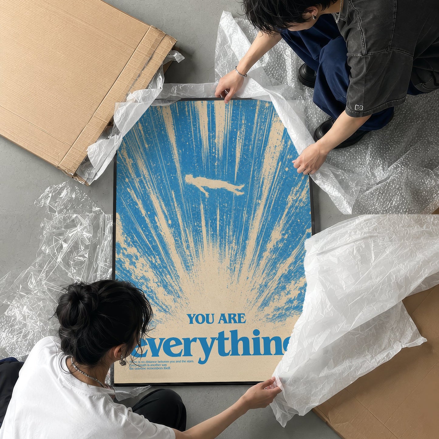 「YOU ARE everything」モチベーションポスター