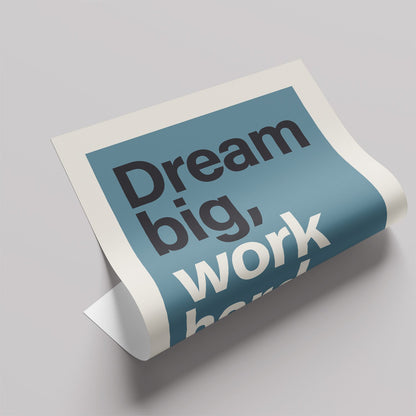 パワーライン コレクション 632「Dream big, work hard」 - Ink Jp