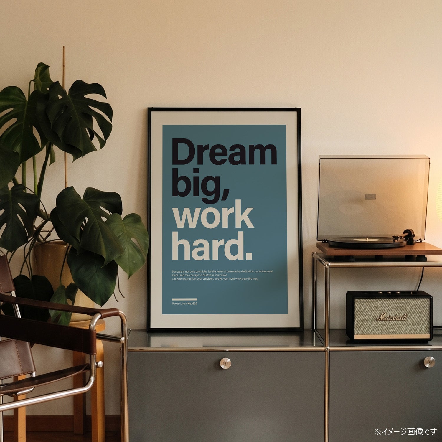 パワーライン コレクション 632「Dream big, work hard」 - Ink Jp
