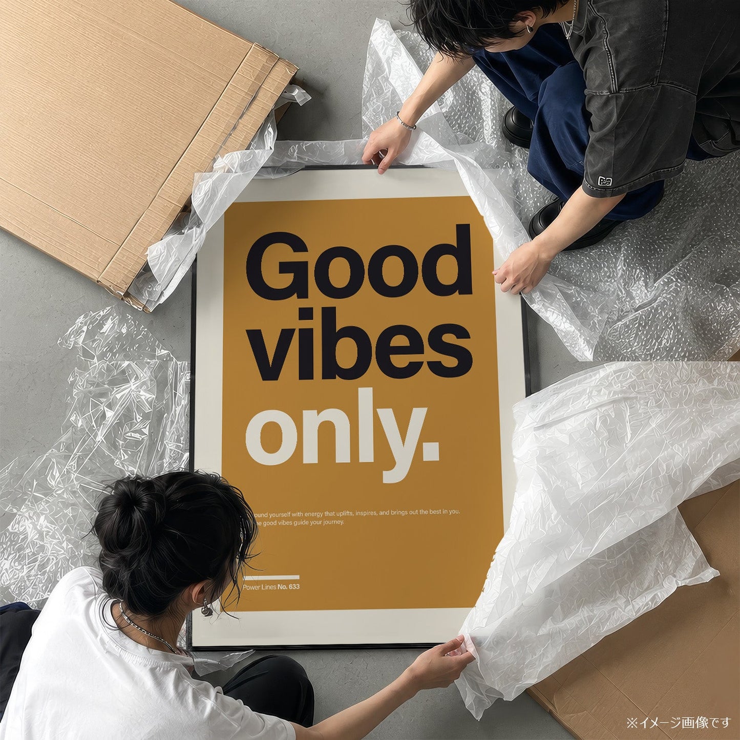 パワーライン コレクション 633「Good vibes only」 - Ink Jp