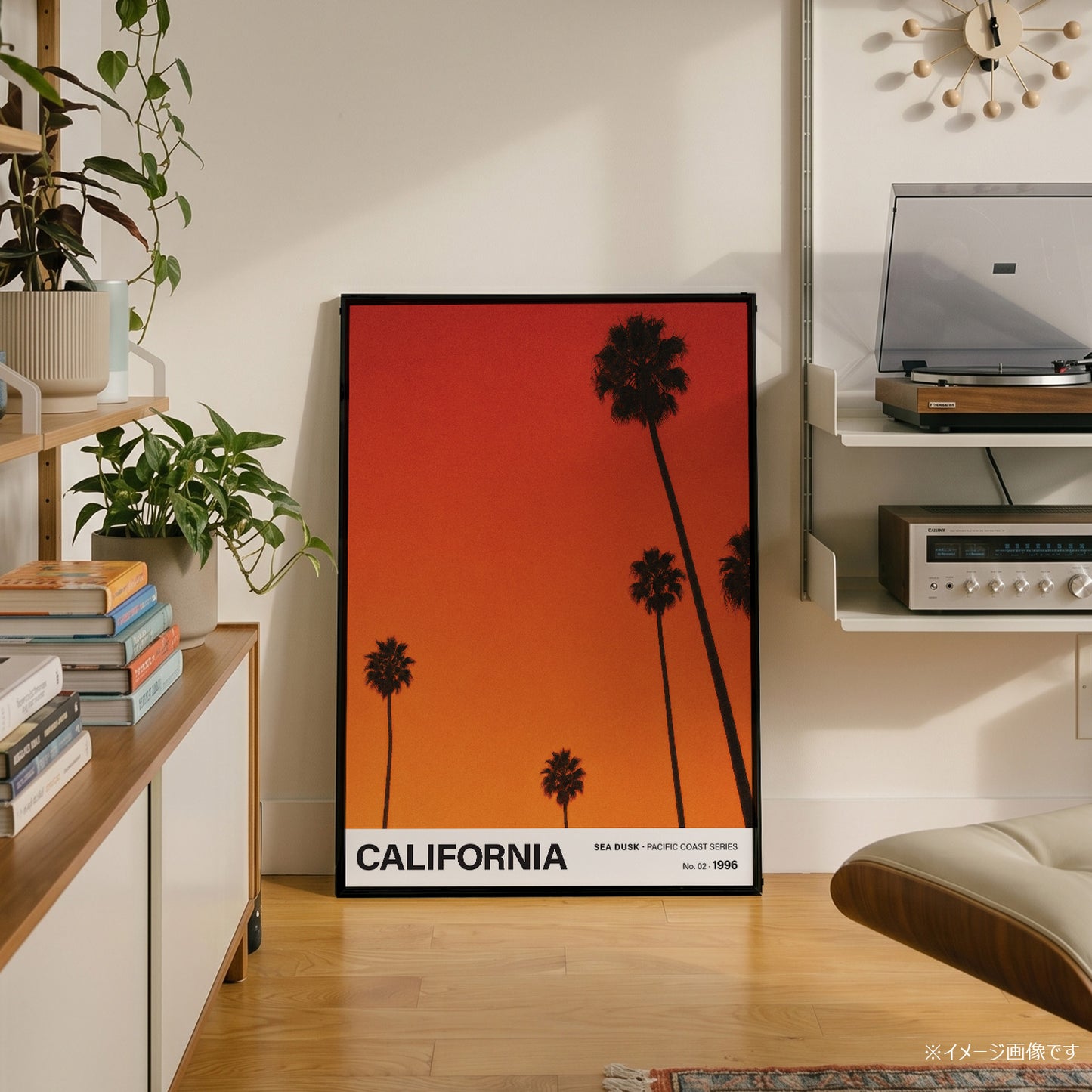 「CALIFORNIA Golden Hour」トラベルフォトポスター
