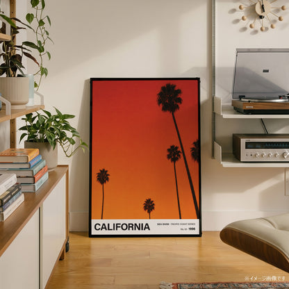 「CALIFORNIA Golden Hour」トラベルフォトポスター