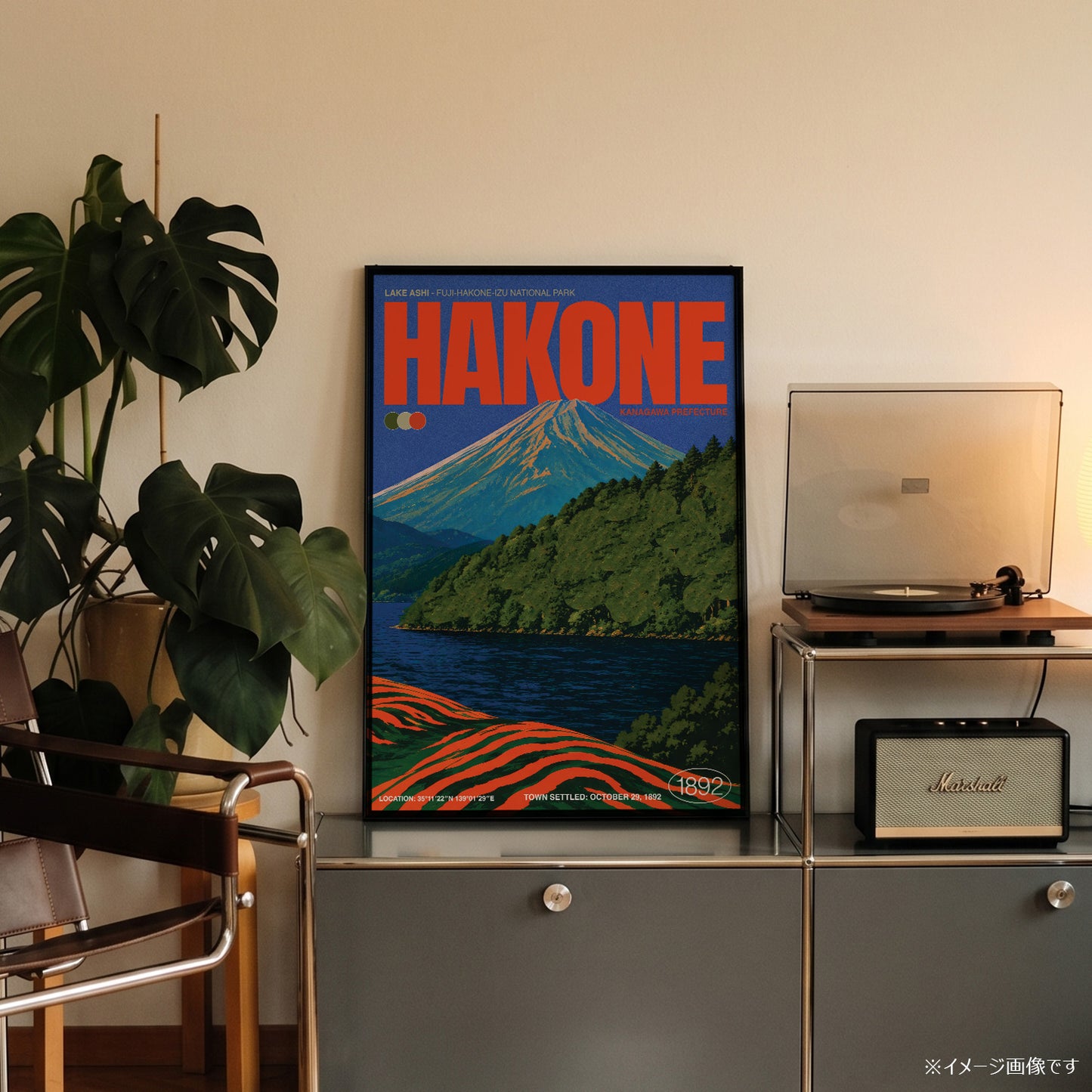 「HAKONE 1892」ヴィンテージトラベルポスター