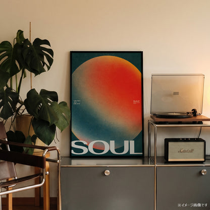 「SOUL」ヴィンテージミュージックポスター