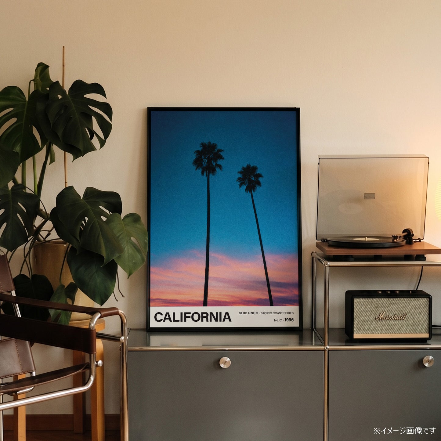 「CALIFORNIA Blue Hour」トラベルフォトポスター