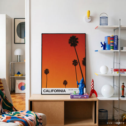 「CALIFORNIA Golden Hour」トラベルフォトポスター