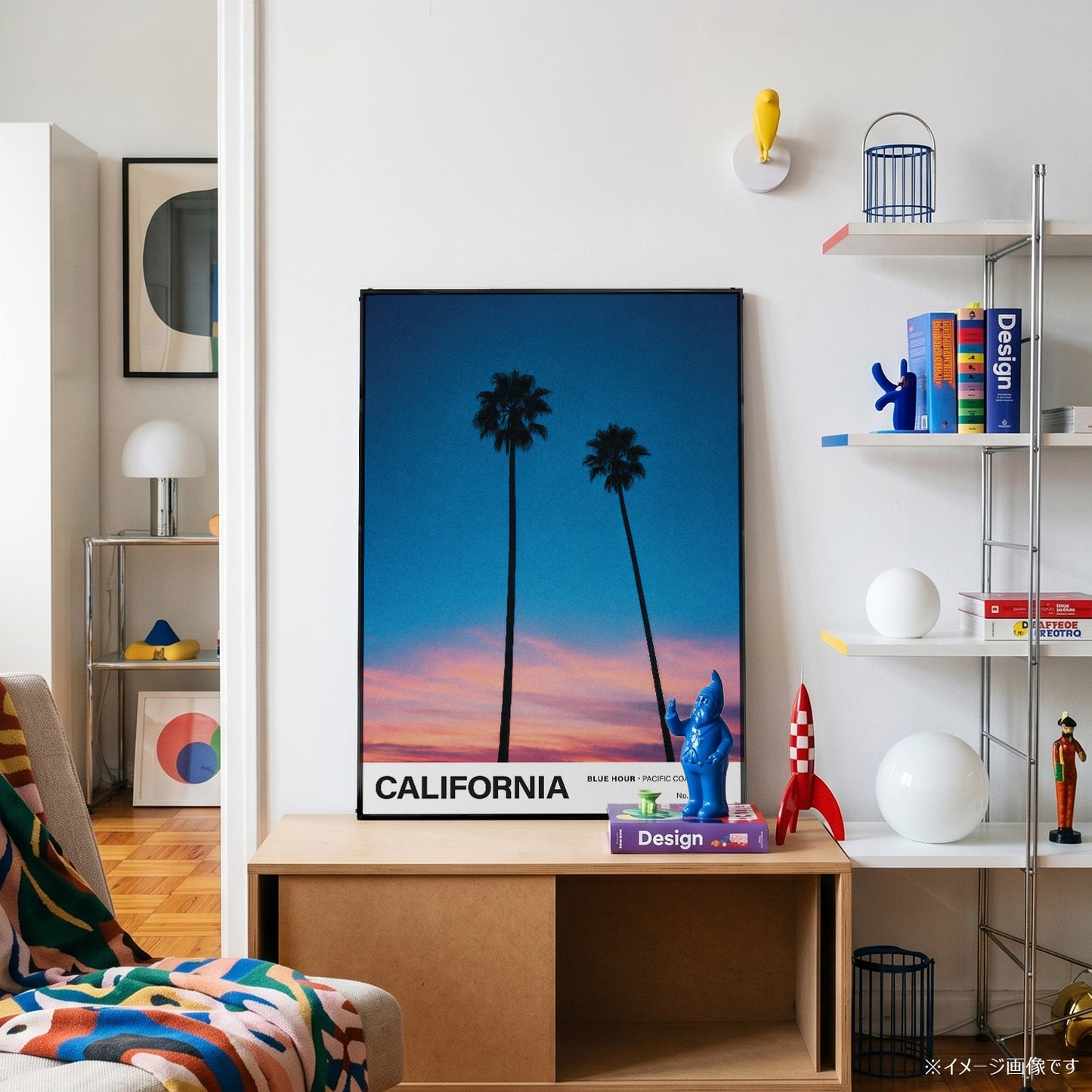 「CALIFORNIA Blue Hour」トラベルフォトポスター
