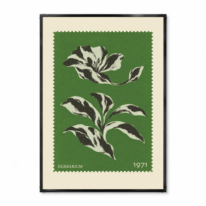 「HERBARIUM 1971」ボタニカルスタンプポスター