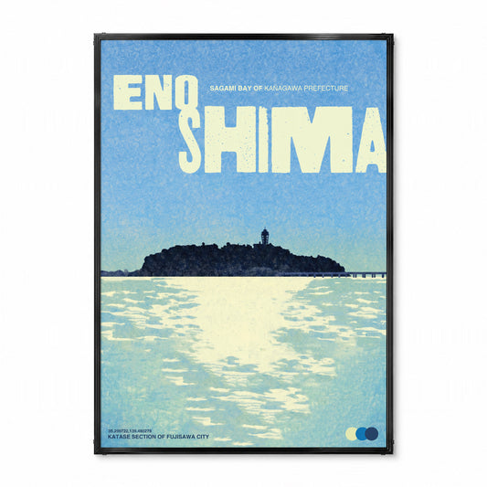 「ENOSHIMA」ヴィンテージトラベルポスター