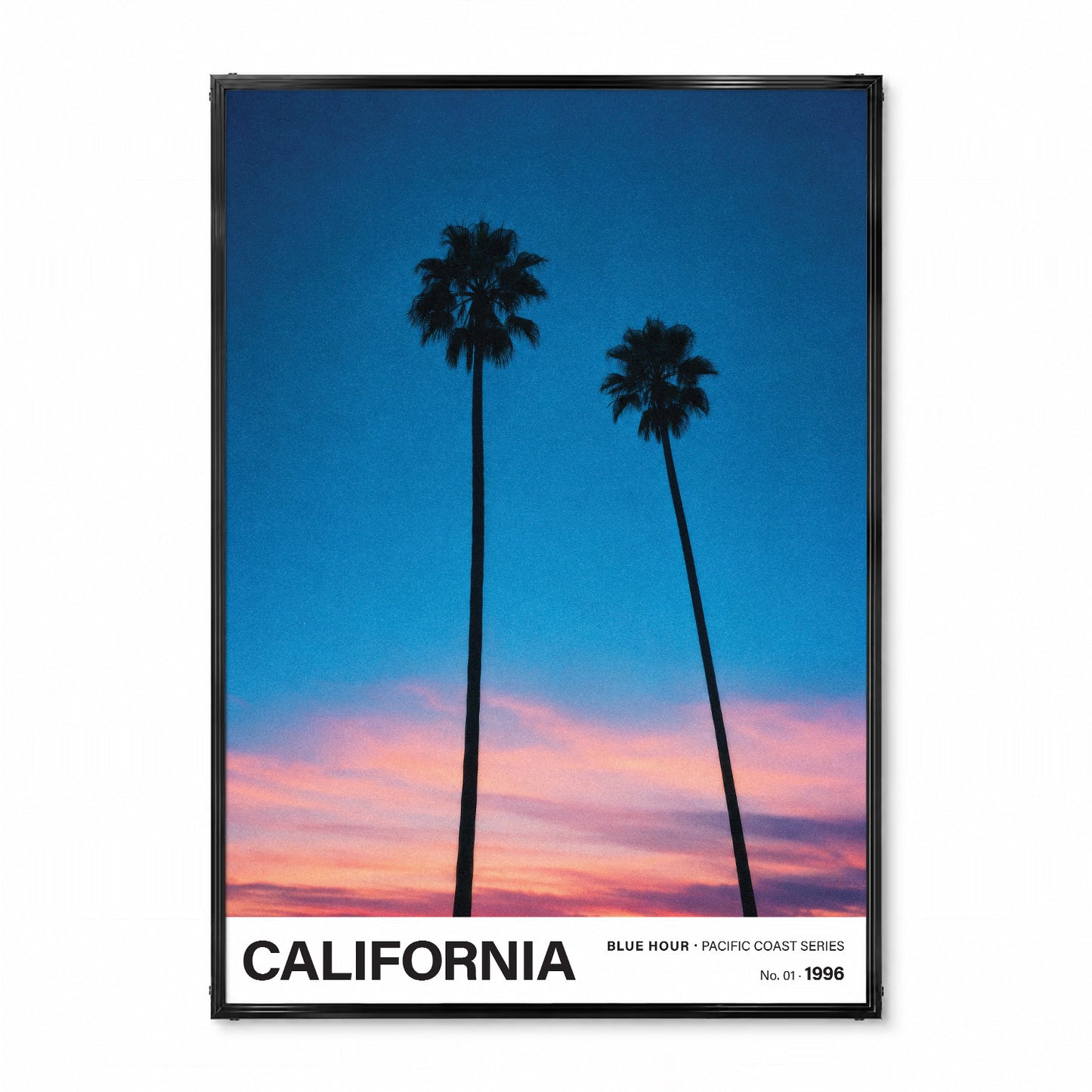 「CALIFORNIA Blue Hour」トラベルフォトポスター