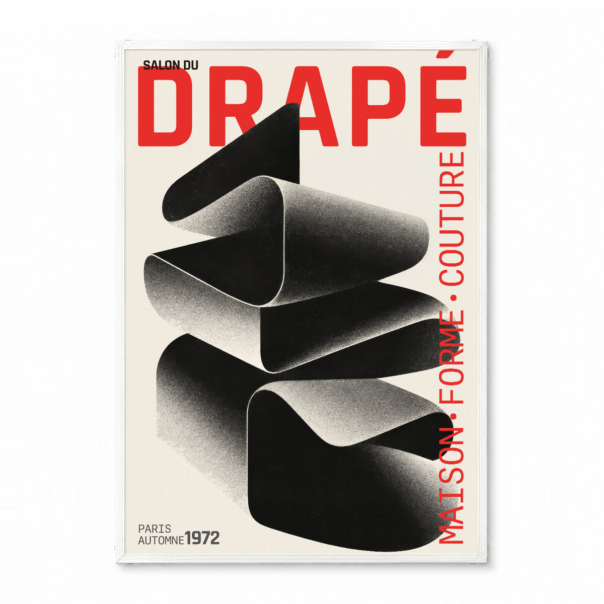 「SALON DU DRAPÉ」ヴィンテージファッションポスター