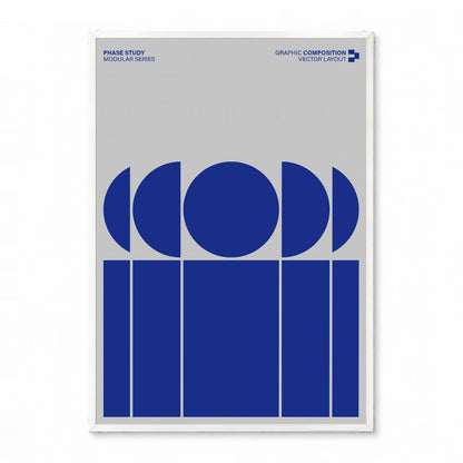 「PHASE STUDY」グラフィックアートポスター