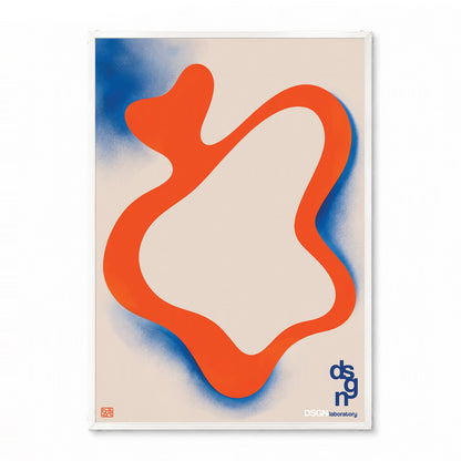 「DSGN Laboratory Orbit」グラフィックアートポスター