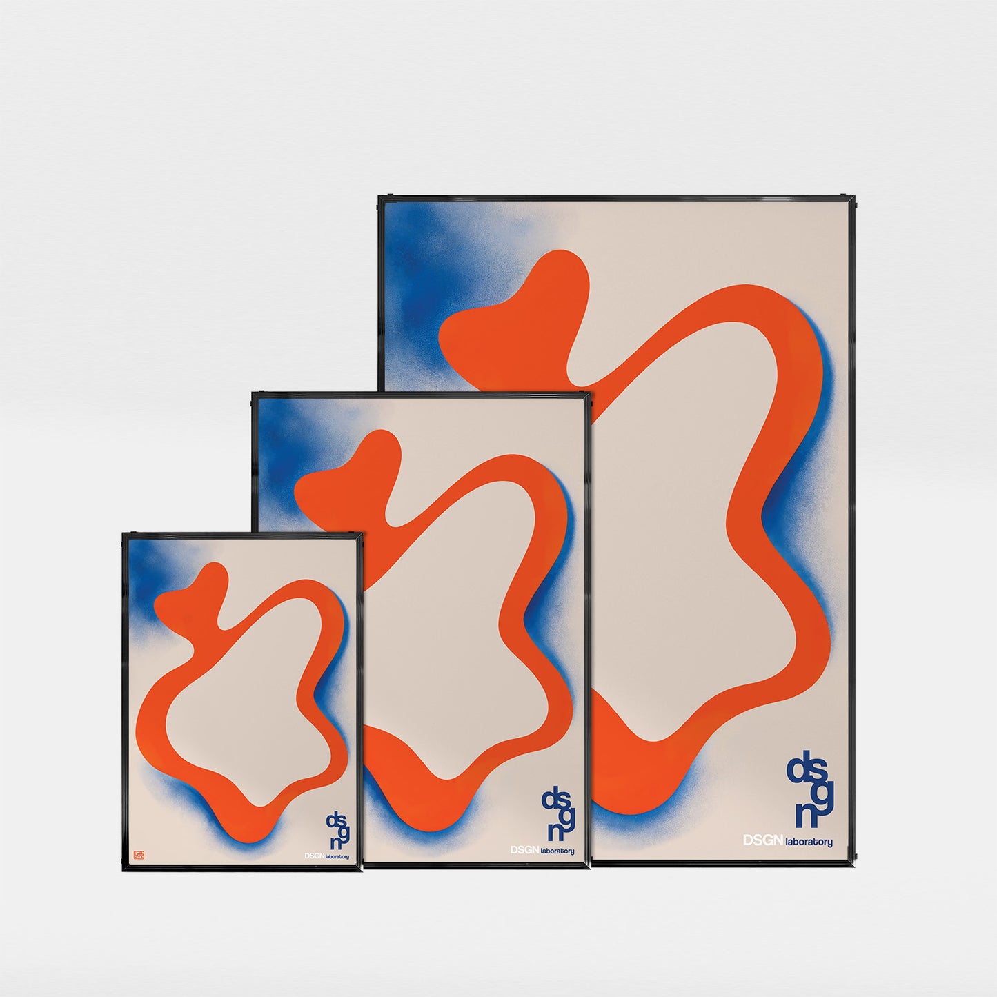 「DSGN Laboratory Orbit」グラフィックアートポスター