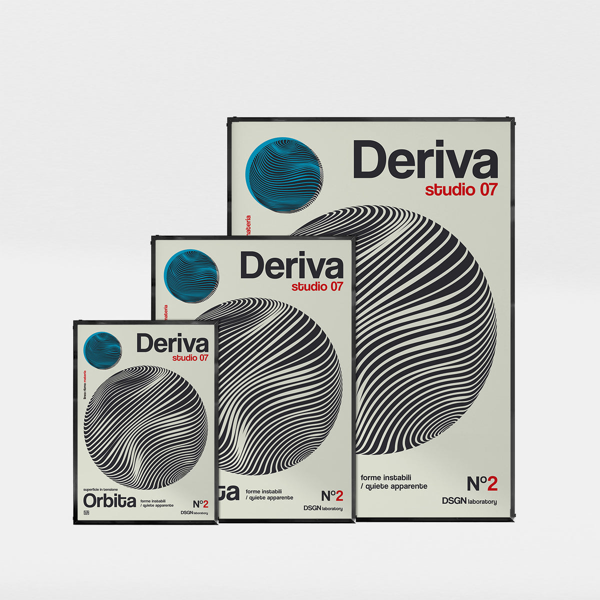 「Deriva Orbita No.2」グラフィックアートポスター