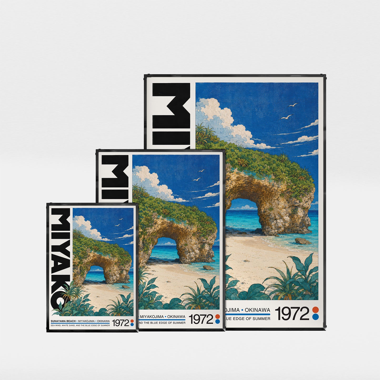 「MIYAKO 1972」ヴィンテージトラベルポスター