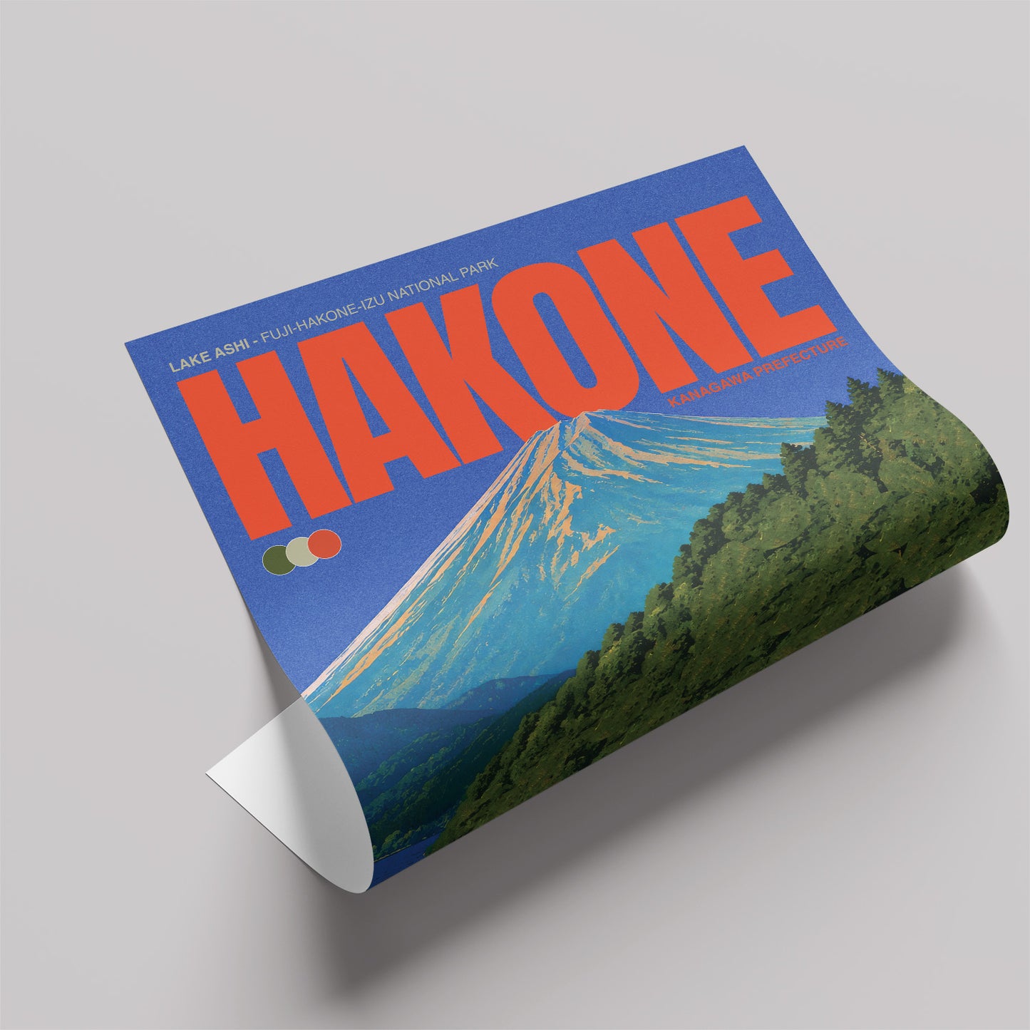 「HAKONE 1892」ヴィンテージトラベルポスター