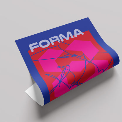 「FORMA BRUTAL」グラフィックアートポスター