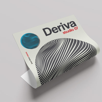 「Deriva Orbita No.2」グラフィックアートポスター