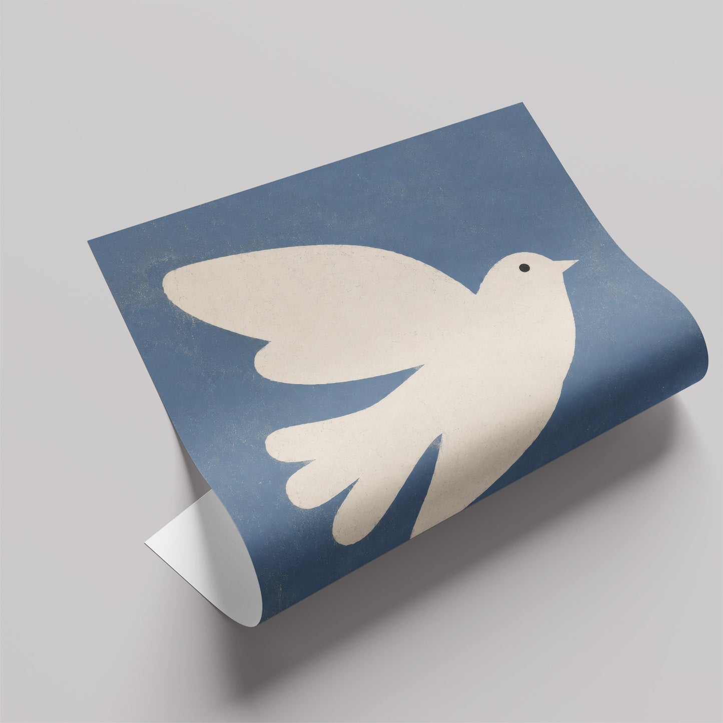 「PEACE Dove」タイポグラフィポスター