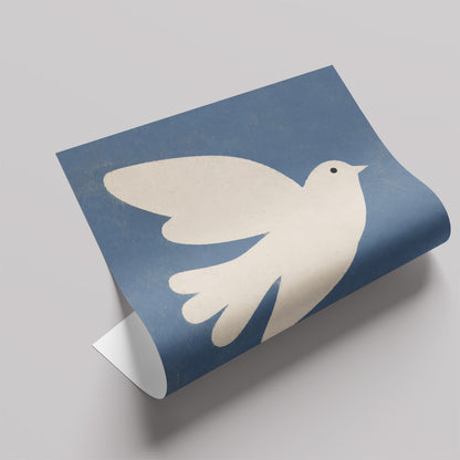 「PEACE Dove」タイポグラフィポスター