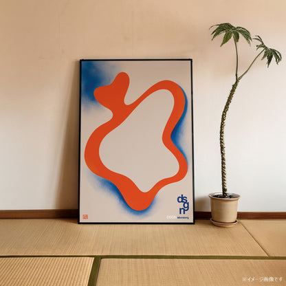 「DSGN Laboratory Orbit」グラフィックアートポスター