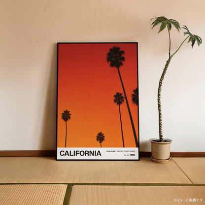 「CALIFORNIA Golden Hour」トラベルフォトポスター