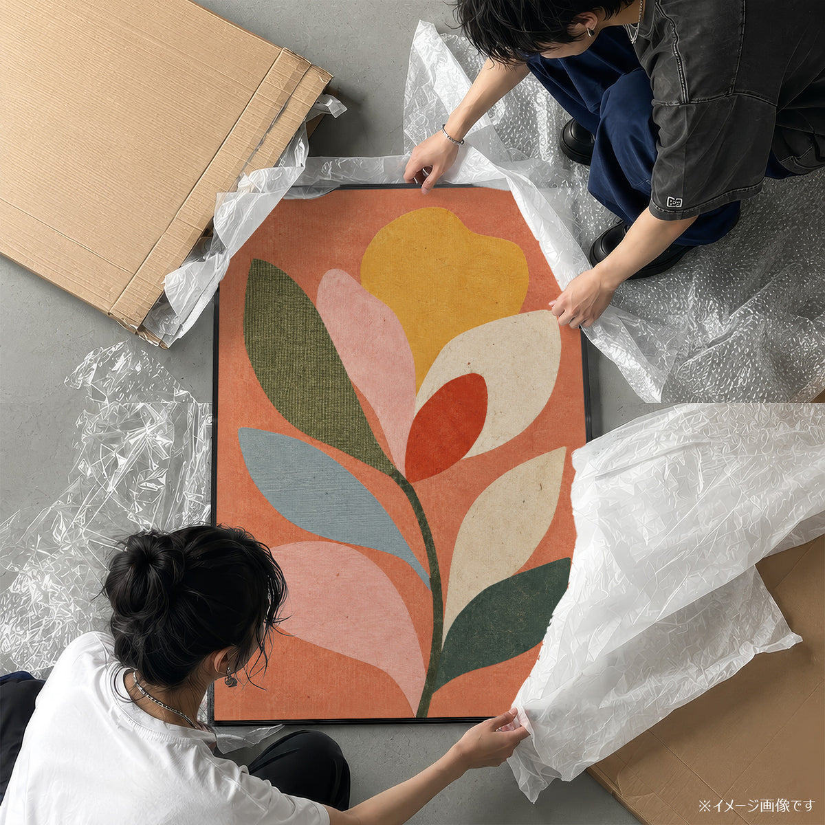 「TERRACOTTA BLOOM」ボタニカルアートポスター