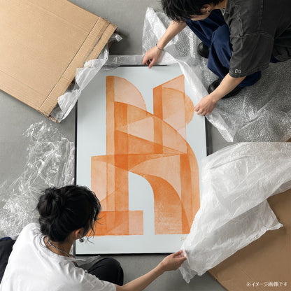 「SILENT FORM」アーキテクチャルアートポスター