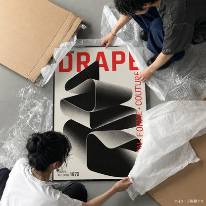 「SALON DU DRAPÉ」ヴィンテージファッションポスター